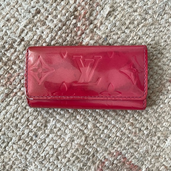 Set of 2 Louis Vuitton card key holders used authentic - Picture 11 of 14